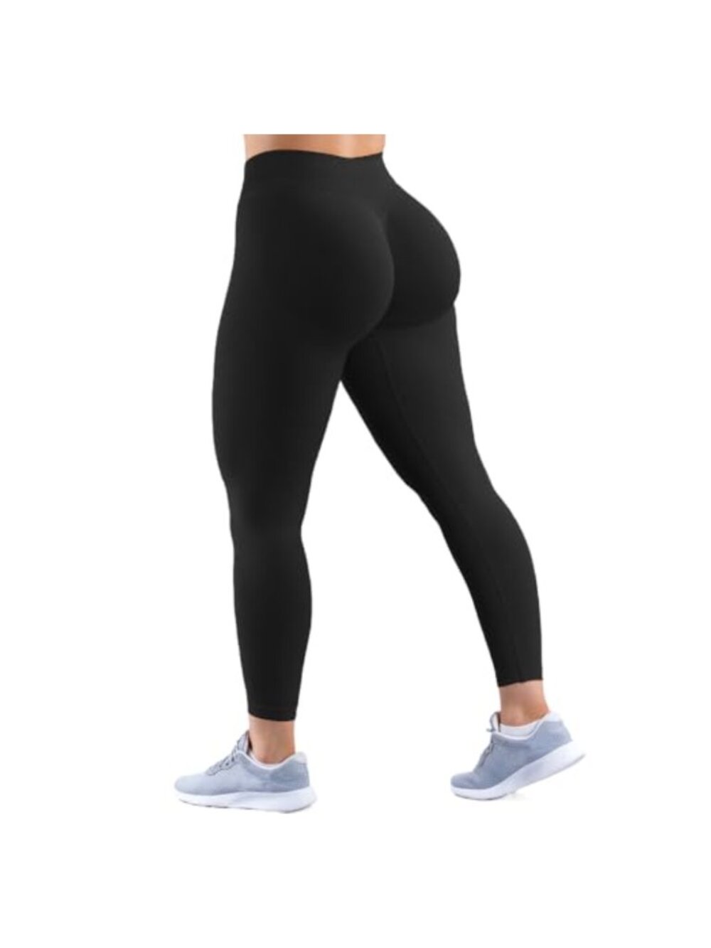Seamless High Stretch Women's Workout Leggings with Hidden Butt Scrunch
